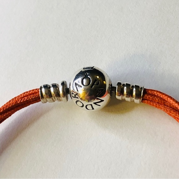 Pandora Multi Strand Bracelet with Sterling Silver Charms - Picture 4 of 9